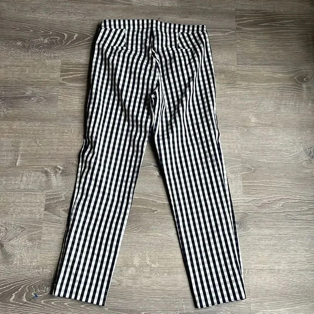 J. Crew blue white